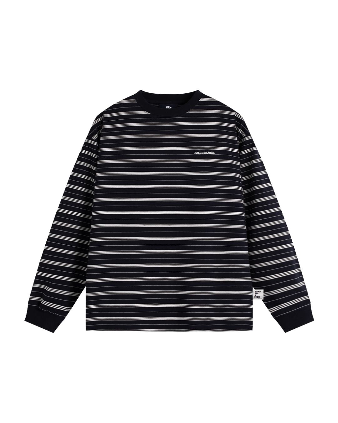 Random Border Relaxed T-shirt　LT075