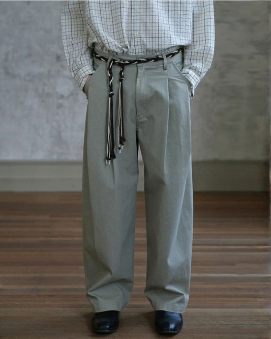 Relaxed Tuck Wide Pants　WP121