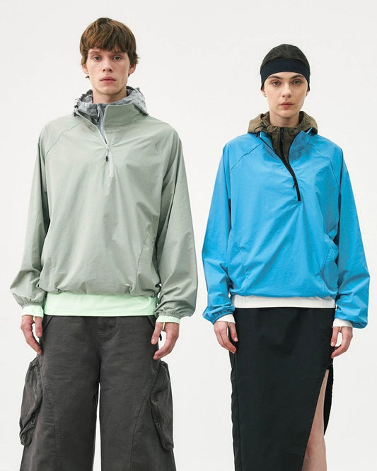 Layered Anorak Nylon Jacket　JK258