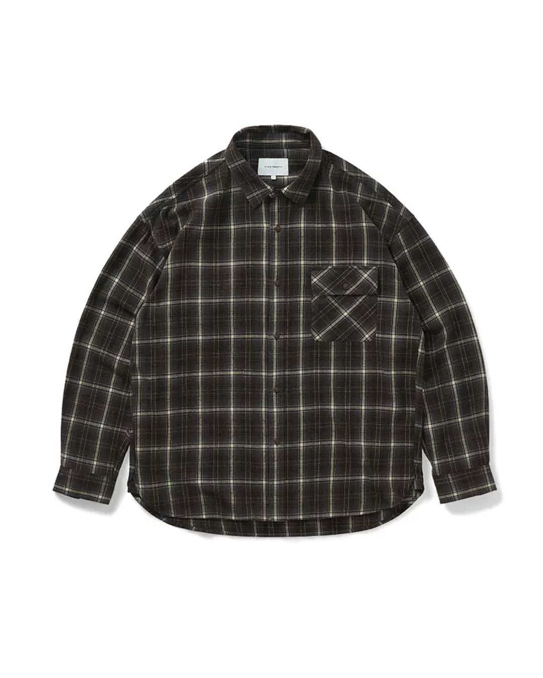 Retro Check Long Sleeve Shirt　LS076