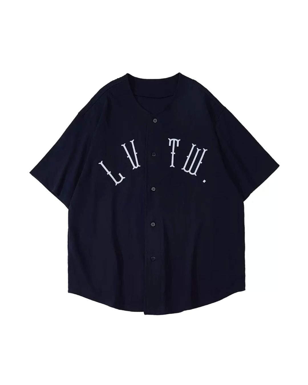 No-collar Baseball Shirt　SS064