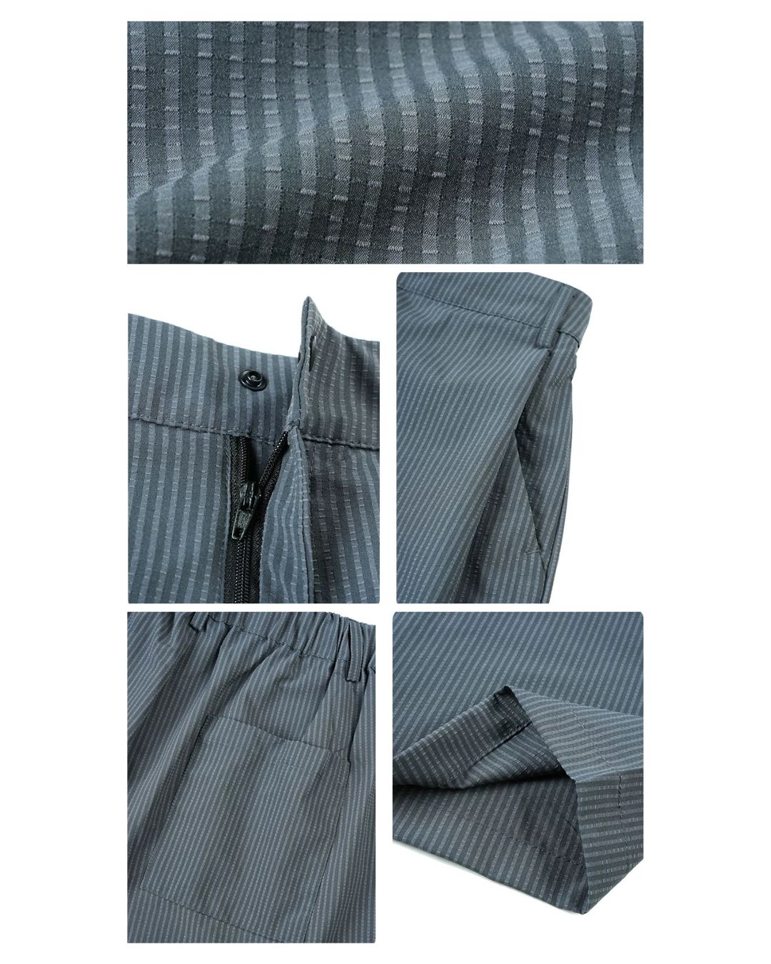 Seersucker Stripe Wide Pants WP109 – prips