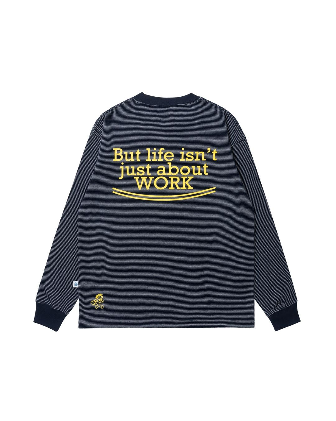 Back Logo Border T-shirt　LT077