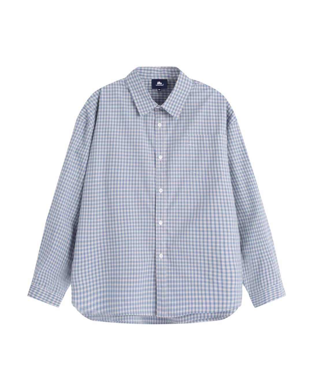 Drop Shoulder Check Shirt　LS102