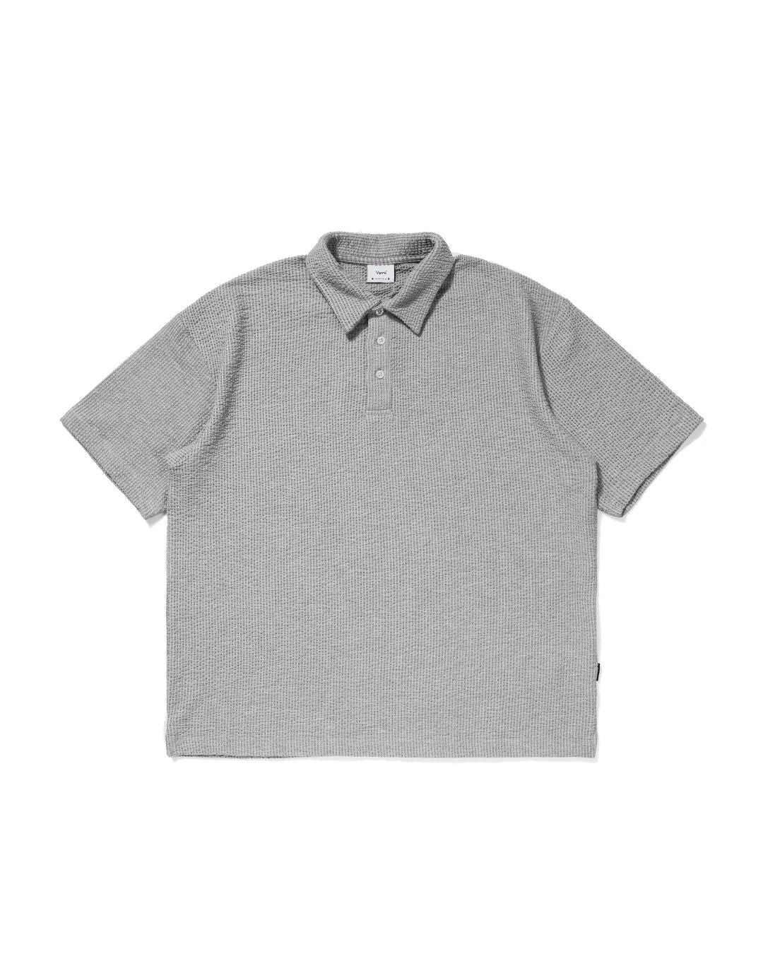 Comfortable Waffle Polo Shirt　SS087