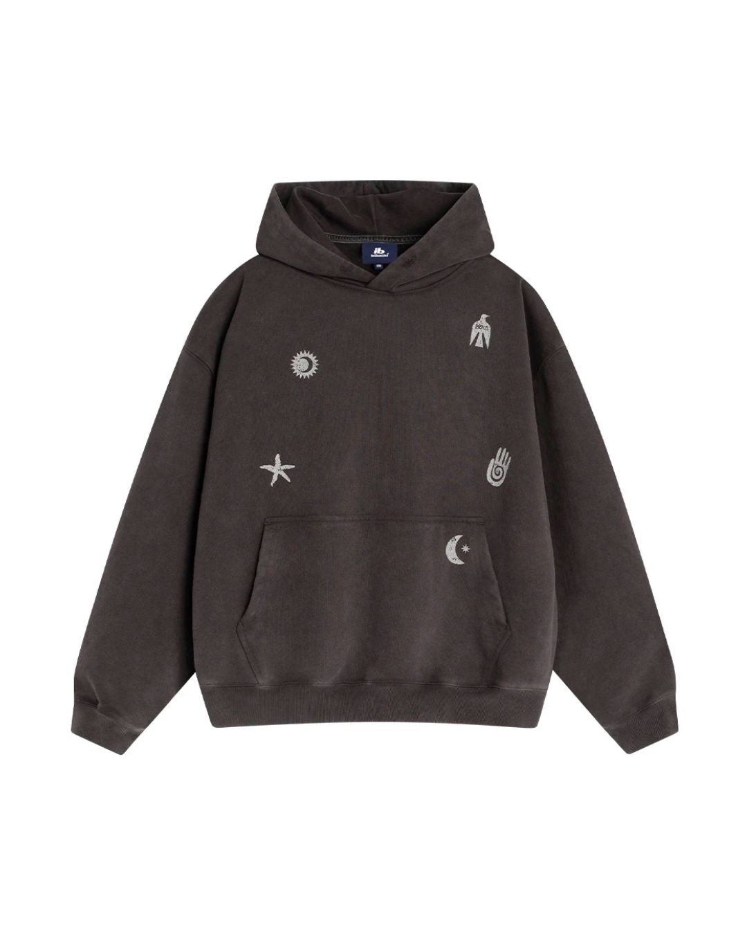 Washed Symbol Hoodie　HD083