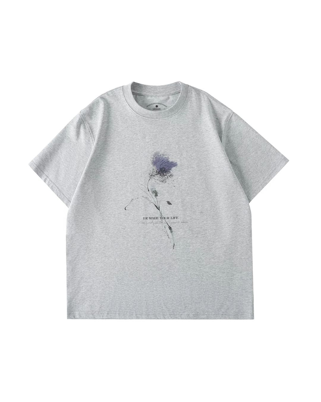 Sorona Flower Print T-Shirt　ST199