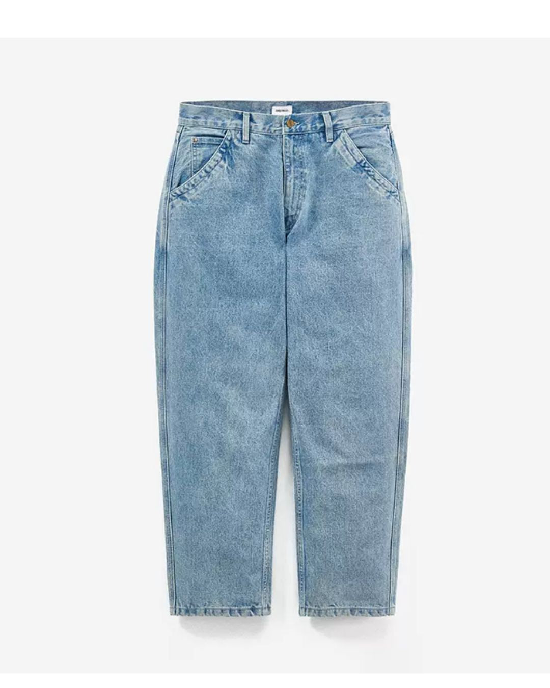 Washed Wide Denim Pants　DP033