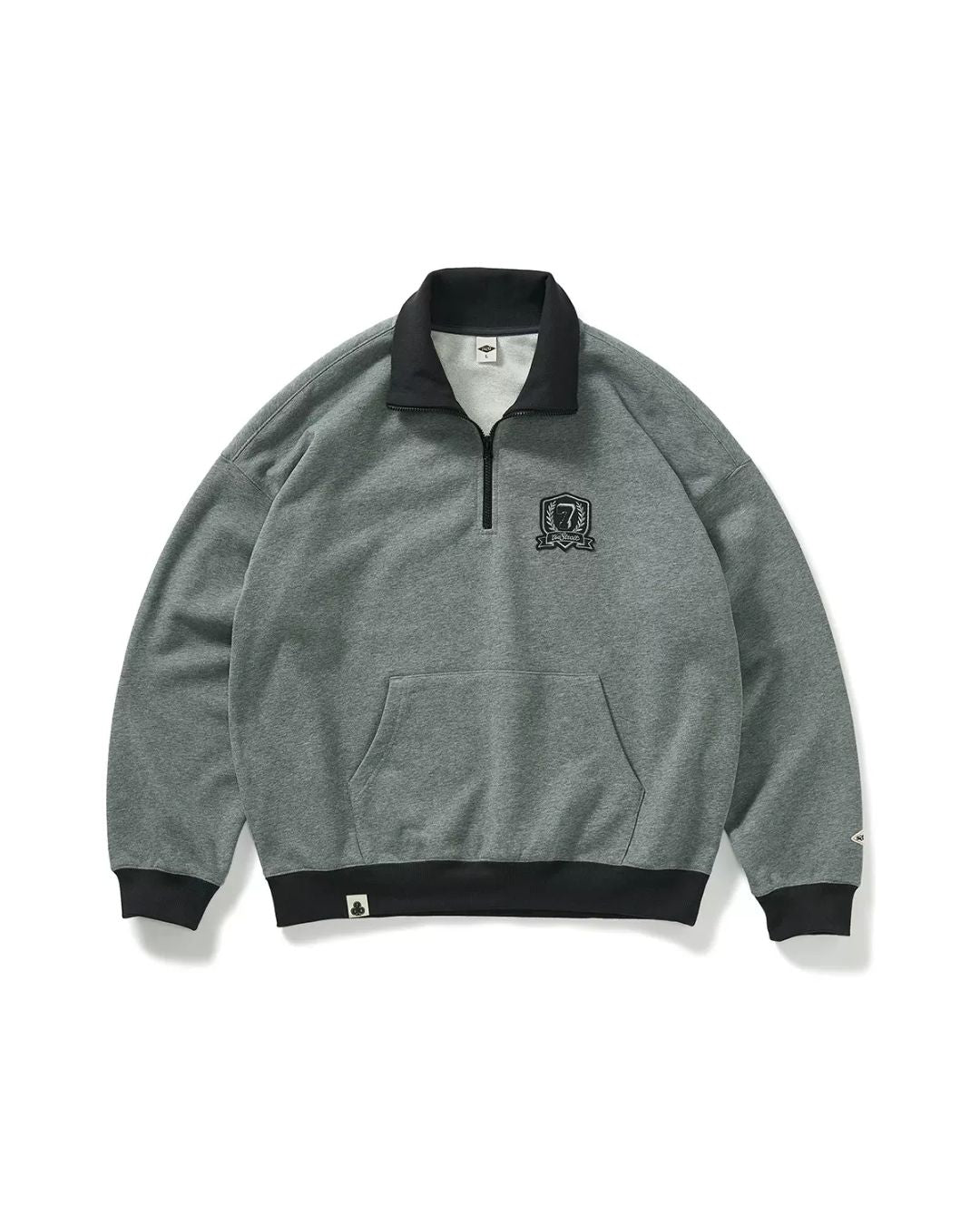 College Style Half Zip Sweat　SW070