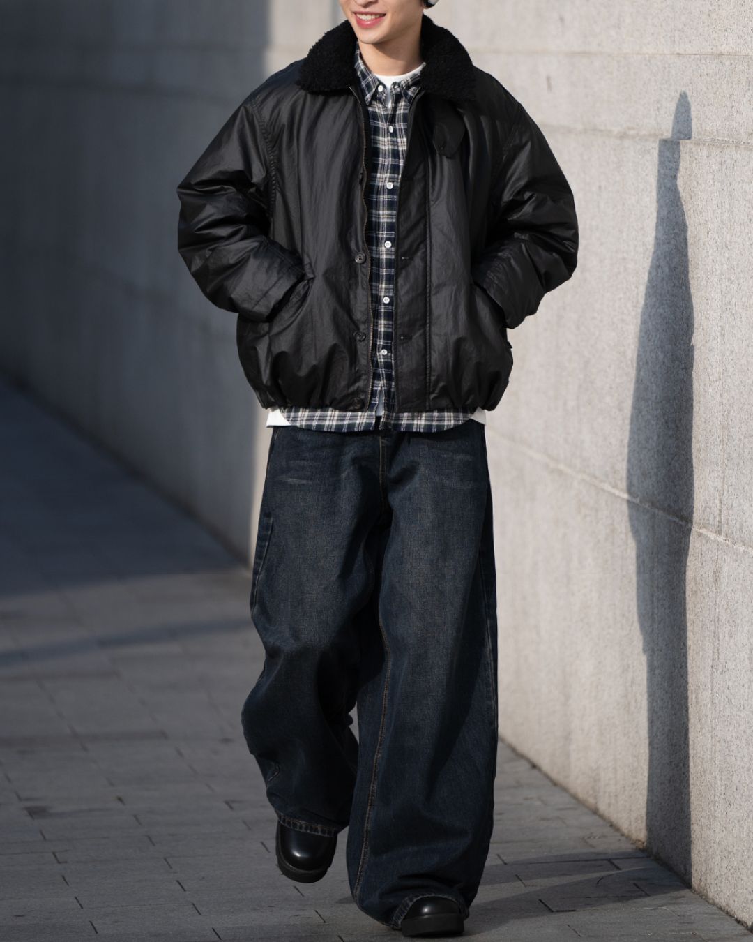 Retro Boa-collar Working Jacket JK242 – prips