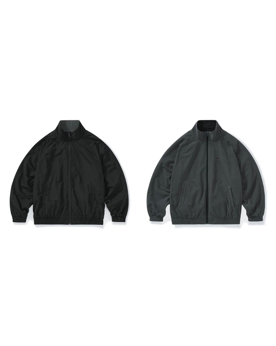 Reversible Stand Collar Jacket　JK257