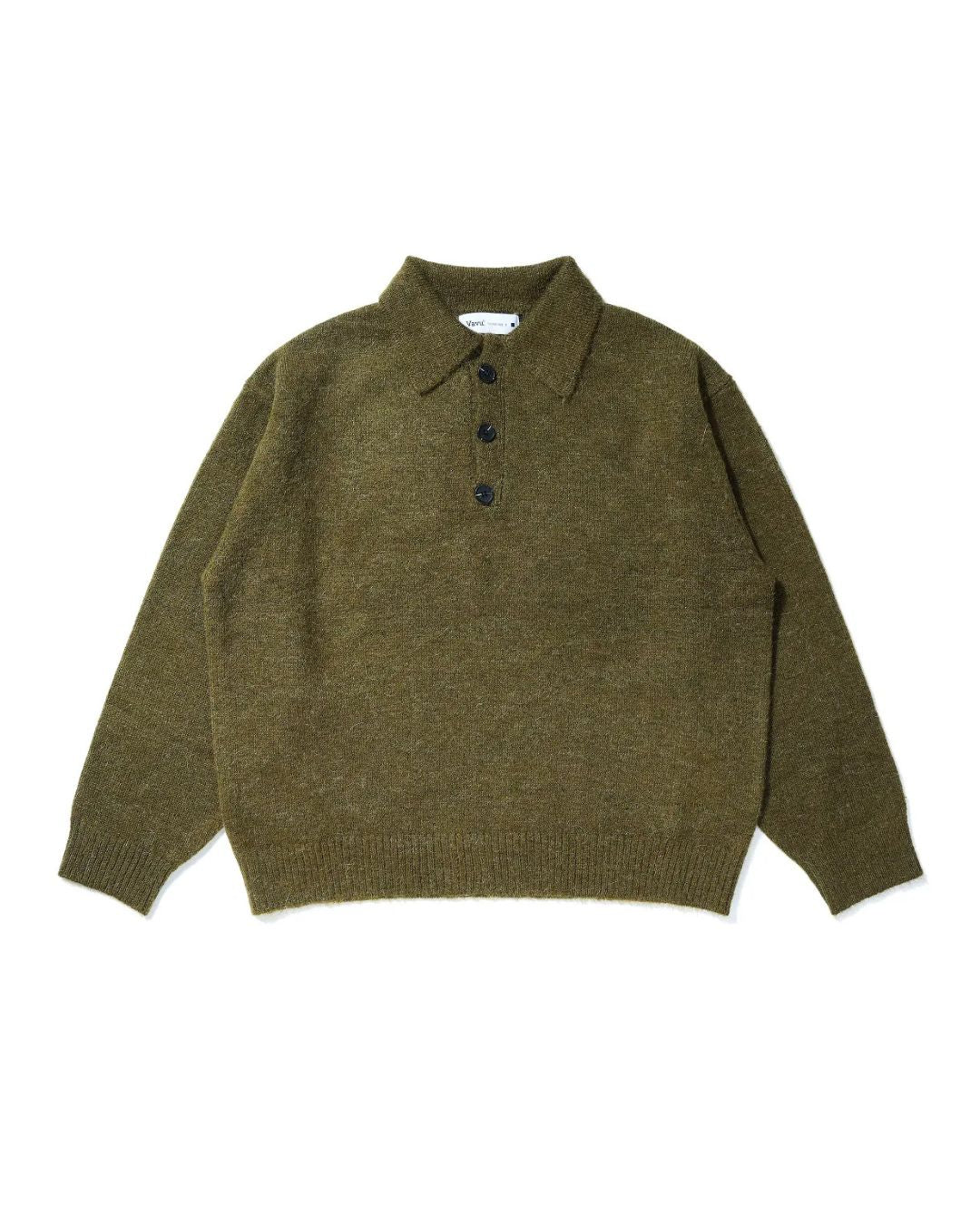 Alpaca Blend Polo Knit　KN058