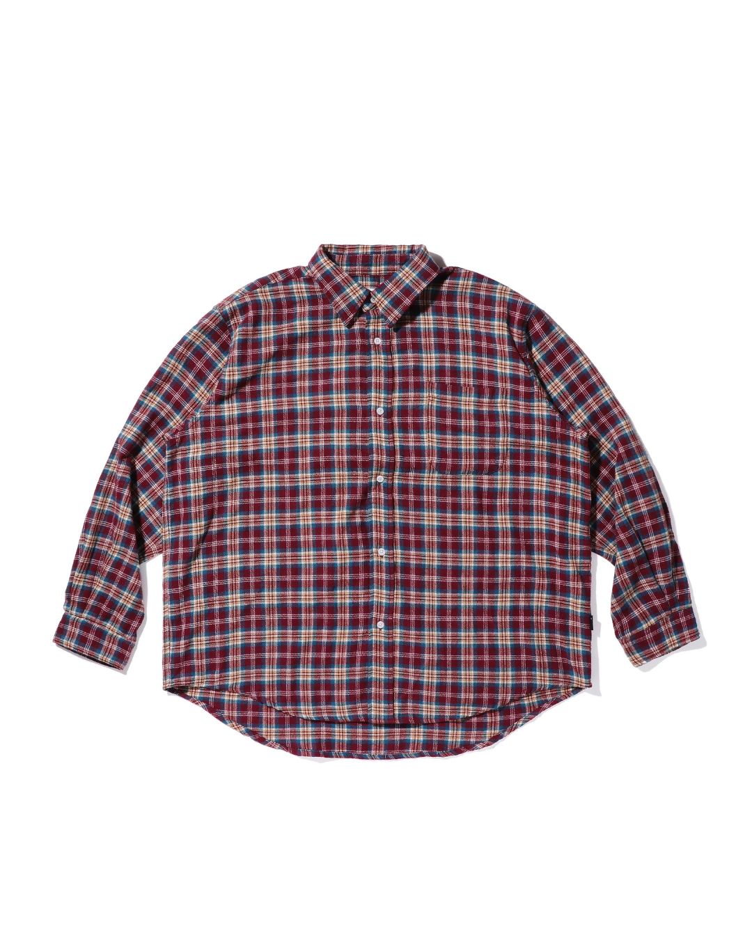 Relaxed Flannel Check Shirt　LS112