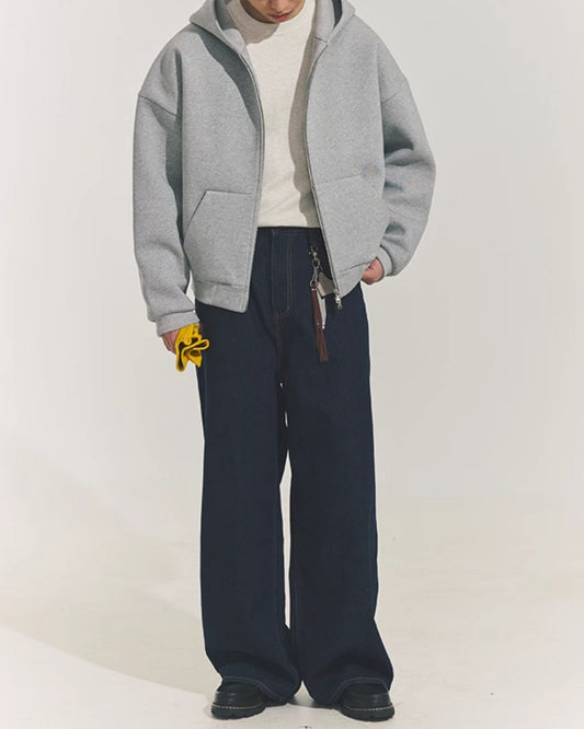 Non-wash Loose Straight Jeans　DP053