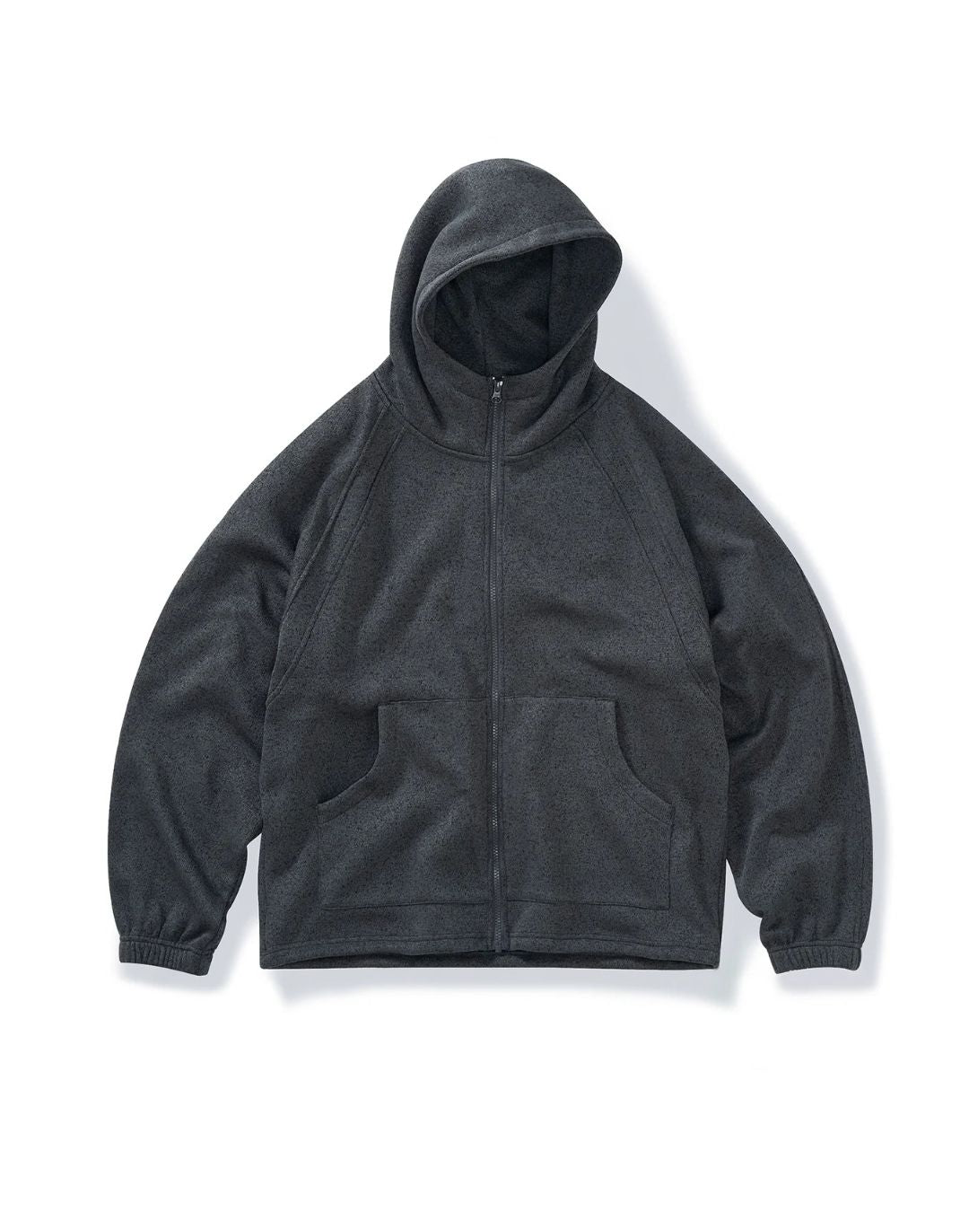 Heathered Zip Hoodie　HD085