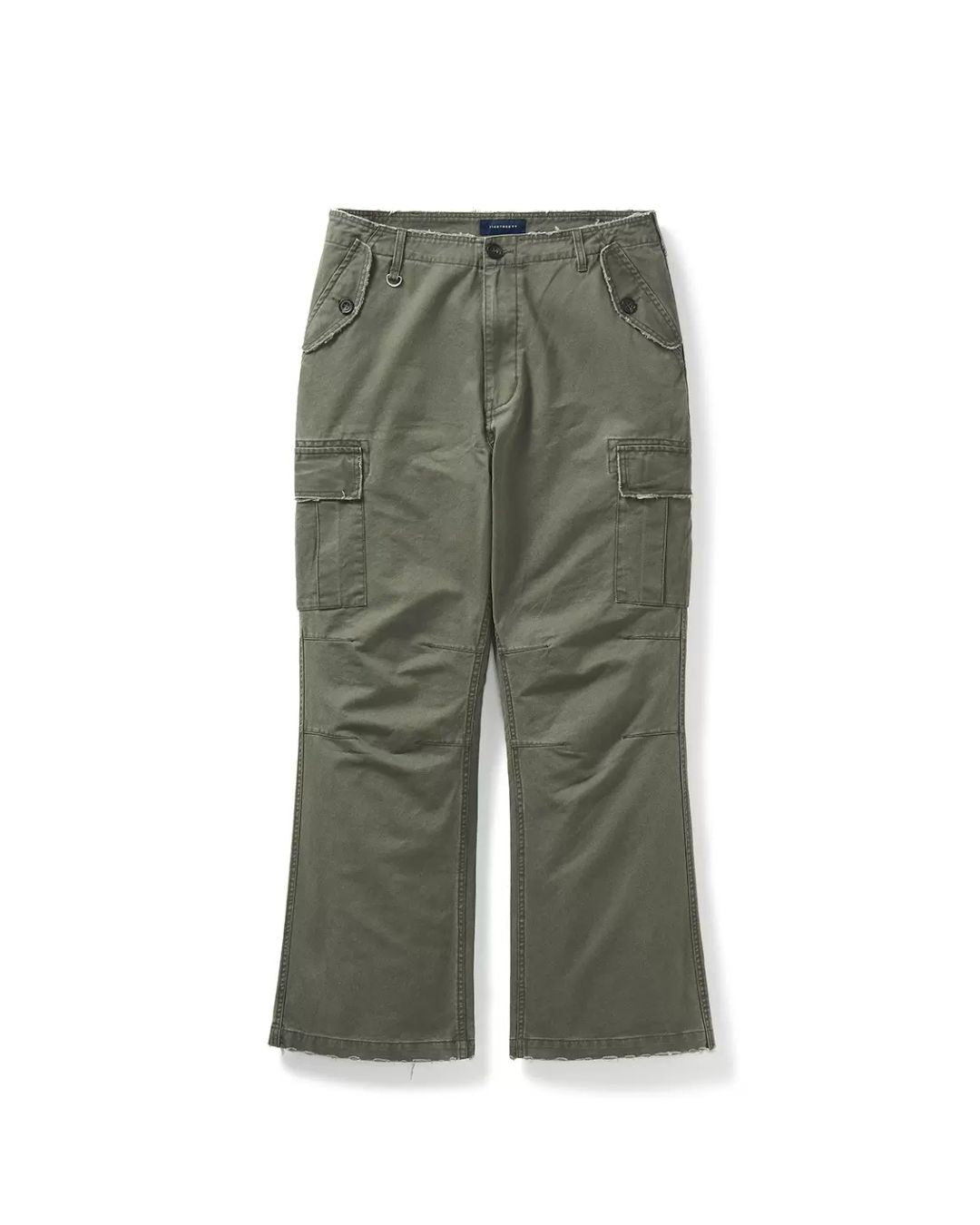 Washed Flare Work Pants　CP046