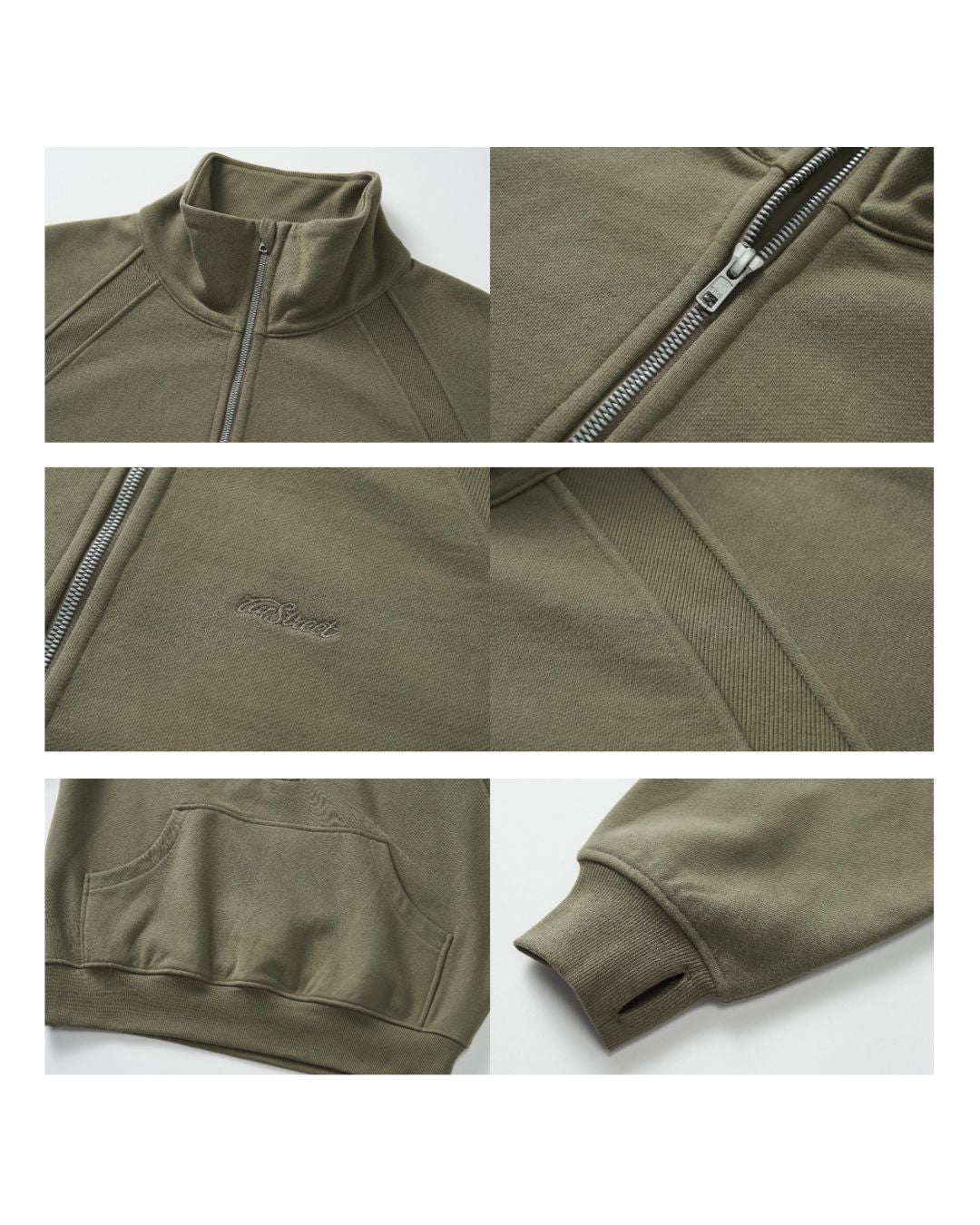 Half Zip Neck Sweat　SW069