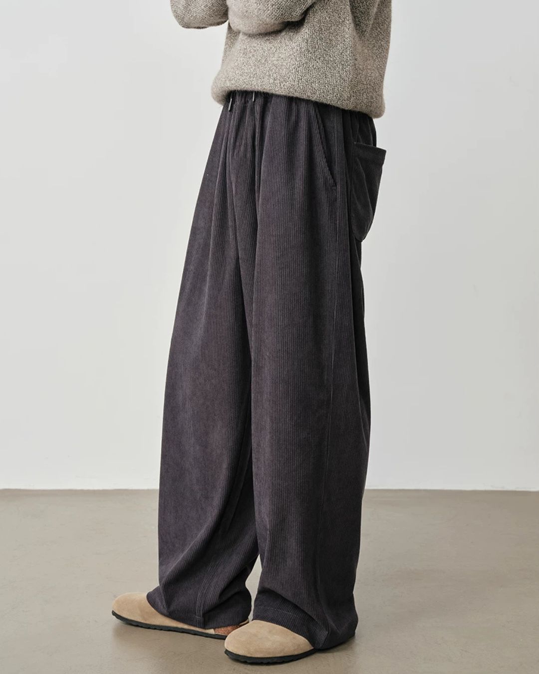 Corduroy Wide Pants　WP125
