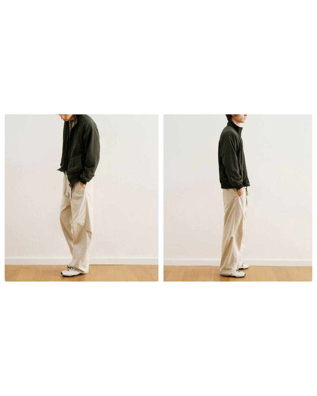 Arc Tuck Wide Pants　WP120