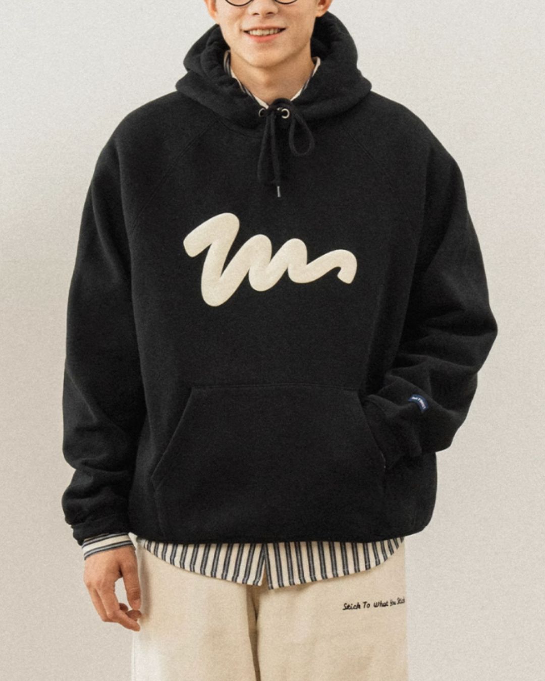 Painted Logo Hoodie　HD011