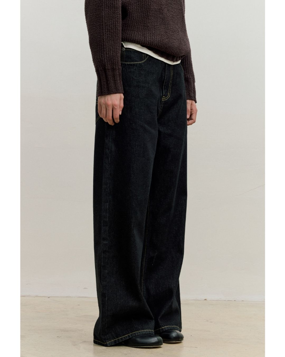 Casual Wide Straight Jeans　DP054