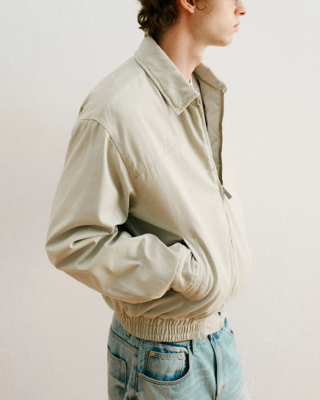 Vintage Wash Zip Jacket　JK256
