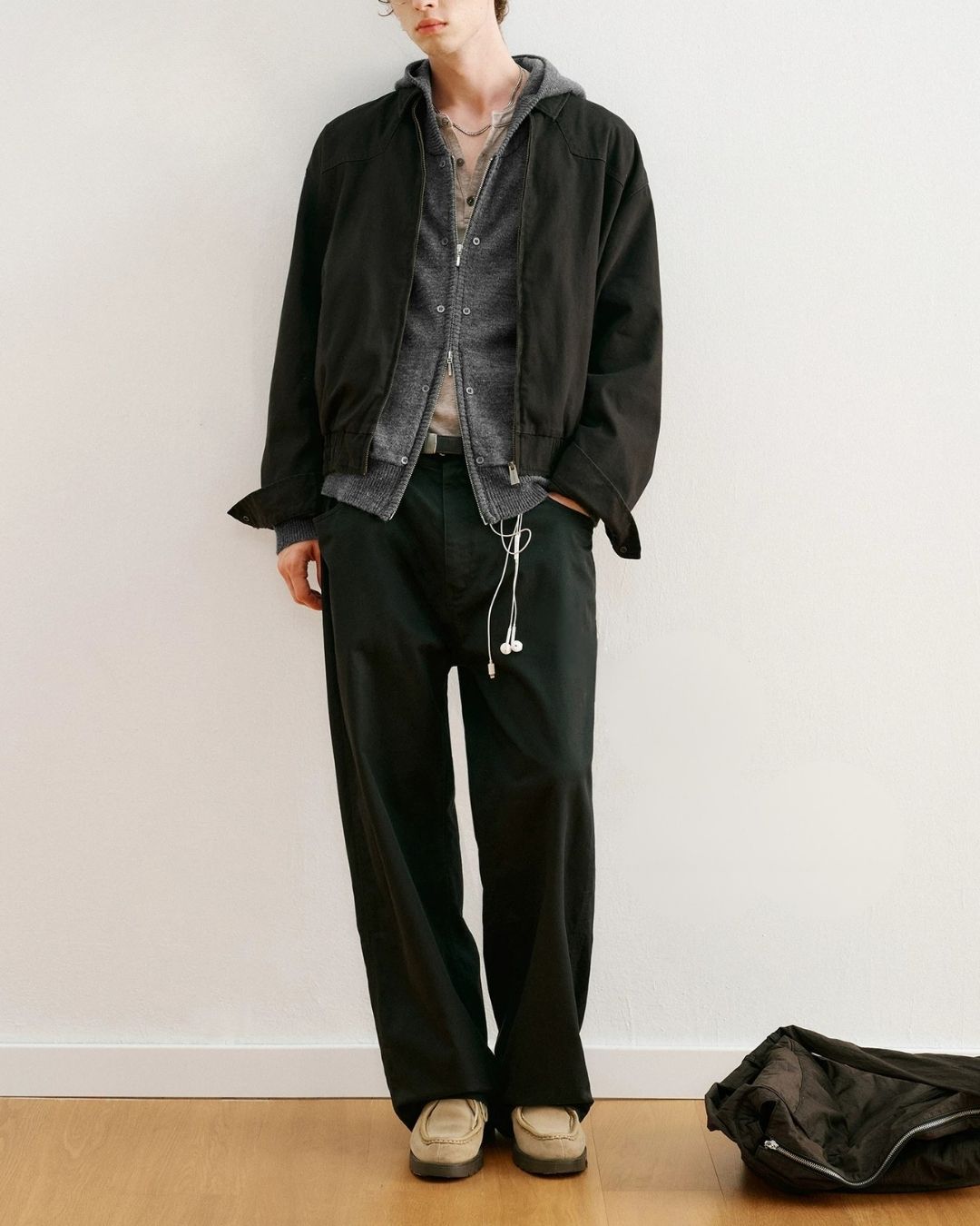 Vintage Wash Zip Jacket　JK256