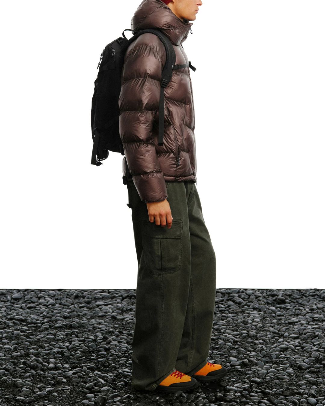 Washed Cargo Wide Pants　CP063