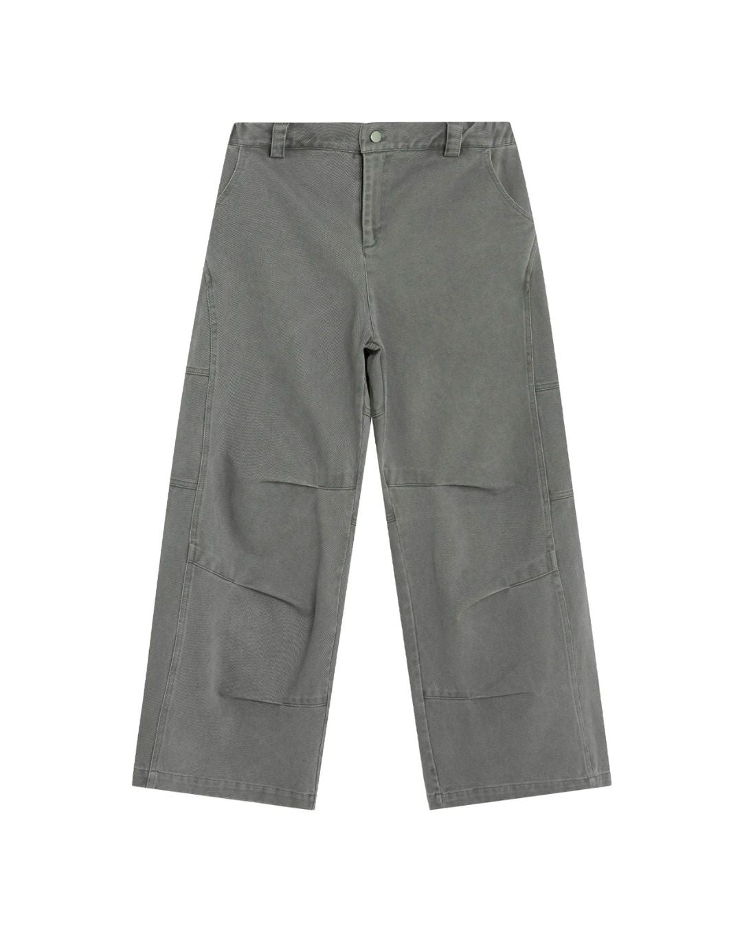 Washed Twill Wide Pants　WP128