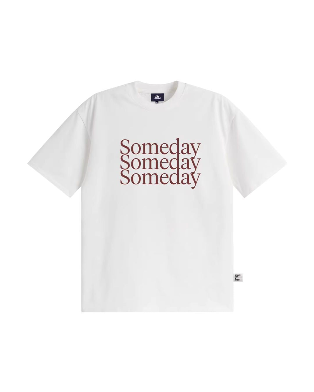 3-tier Logo Loose T-shirt　ST180