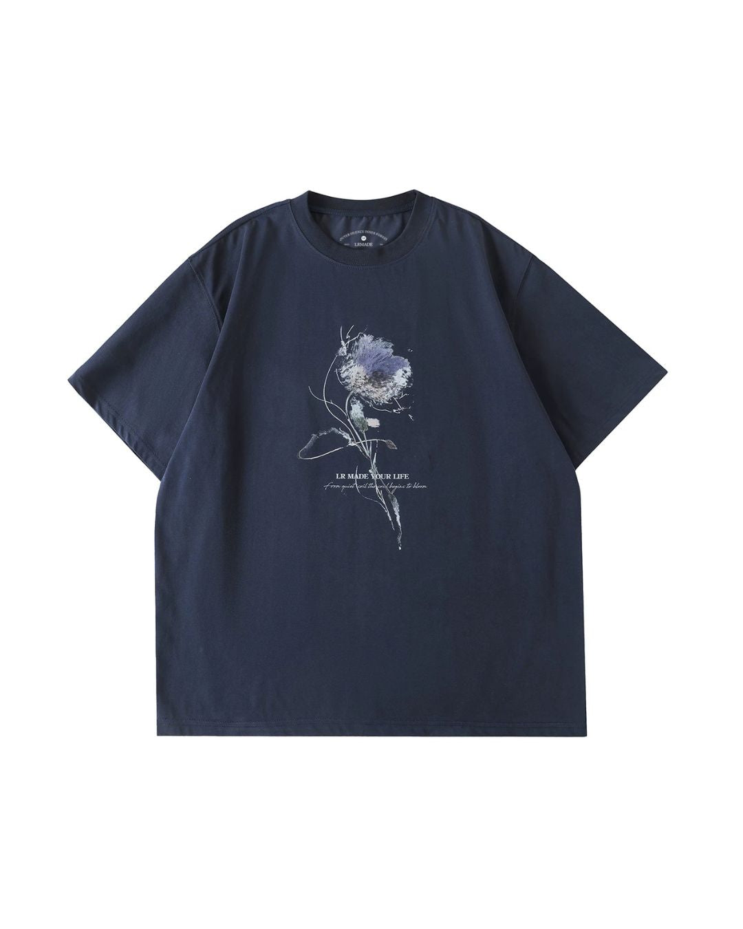 Sorona Flower Print T-Shirt　ST199