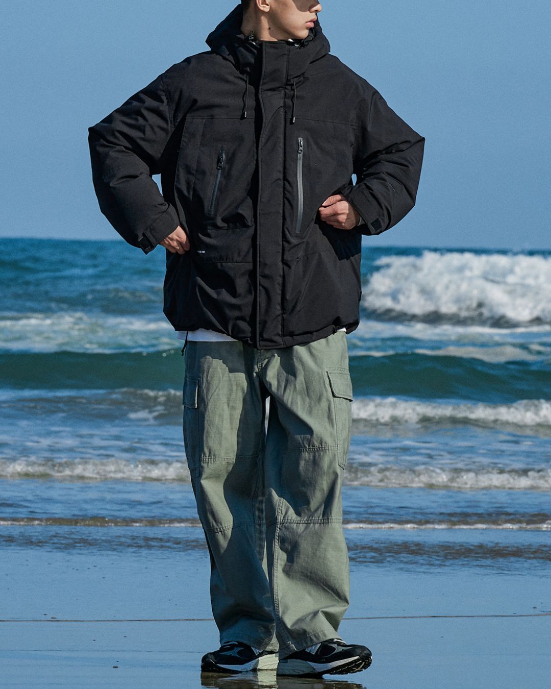 Hooded Work Down Jacket　DW022