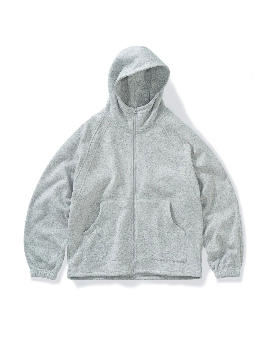 Heathered Zip Hoodie　HD085