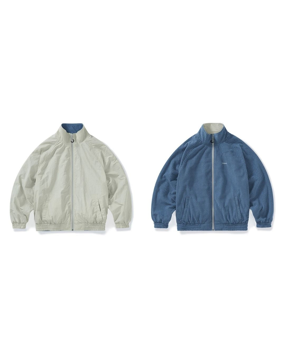 Reversible Stand Collar Jacket　JK257