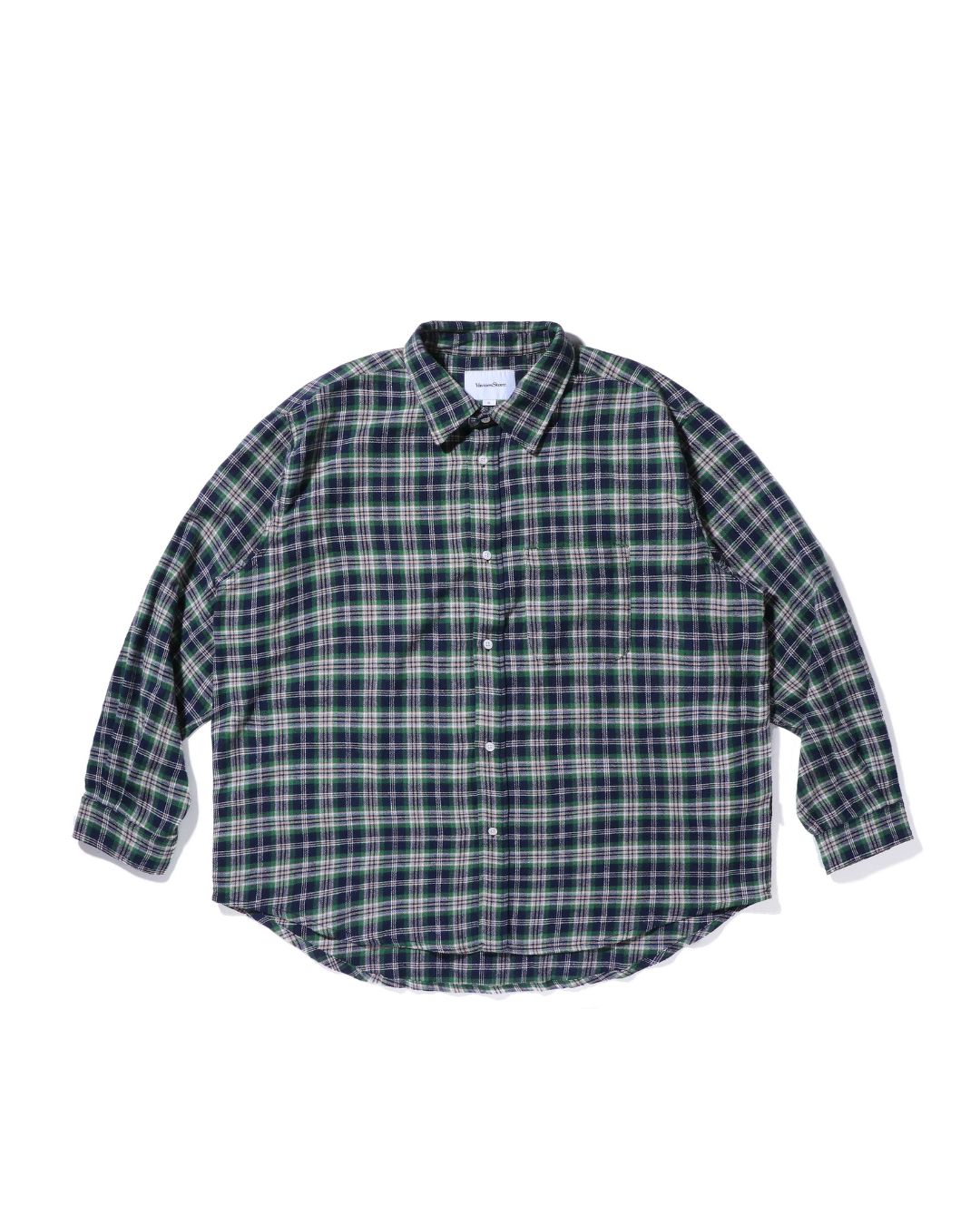 Relaxed Flannel Check Shirt　LS112