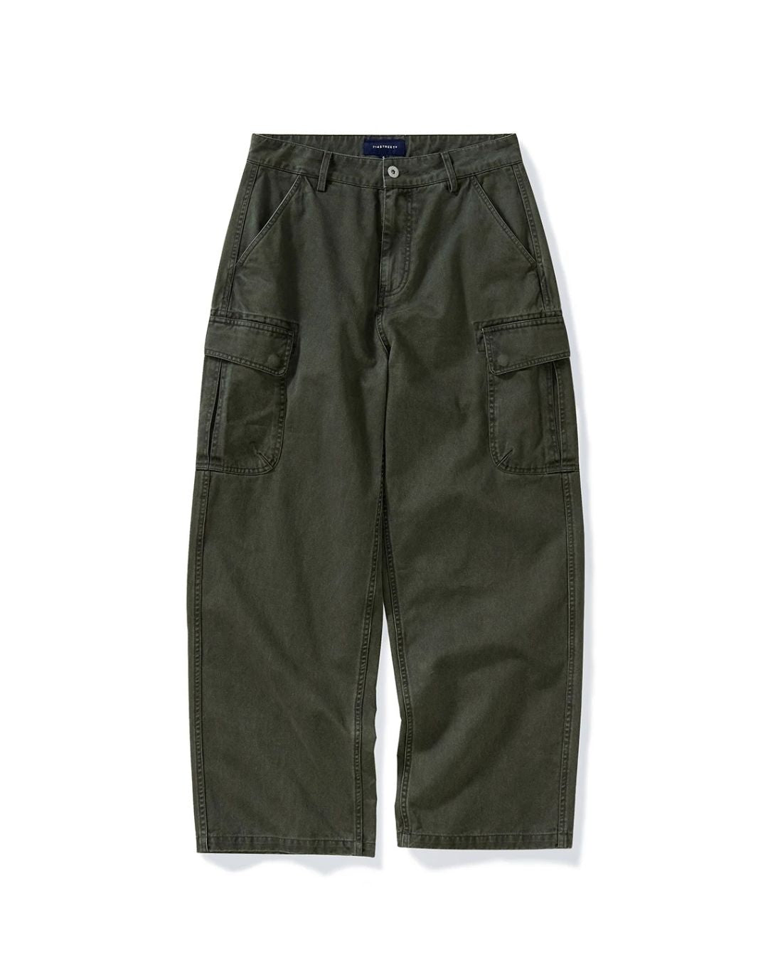 Washed Cargo Wide Pants　CP063