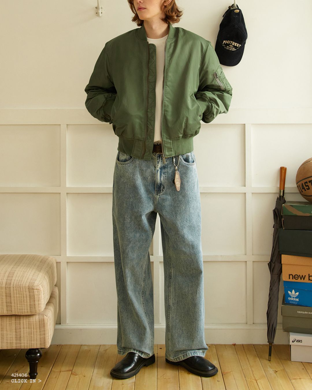 American Retro MA-1 Jacket　JK205