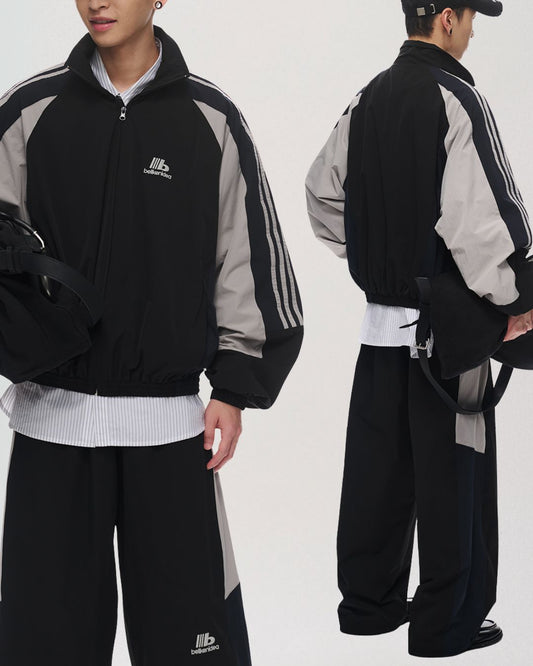 Cropped Tracking Jacket 　JK230