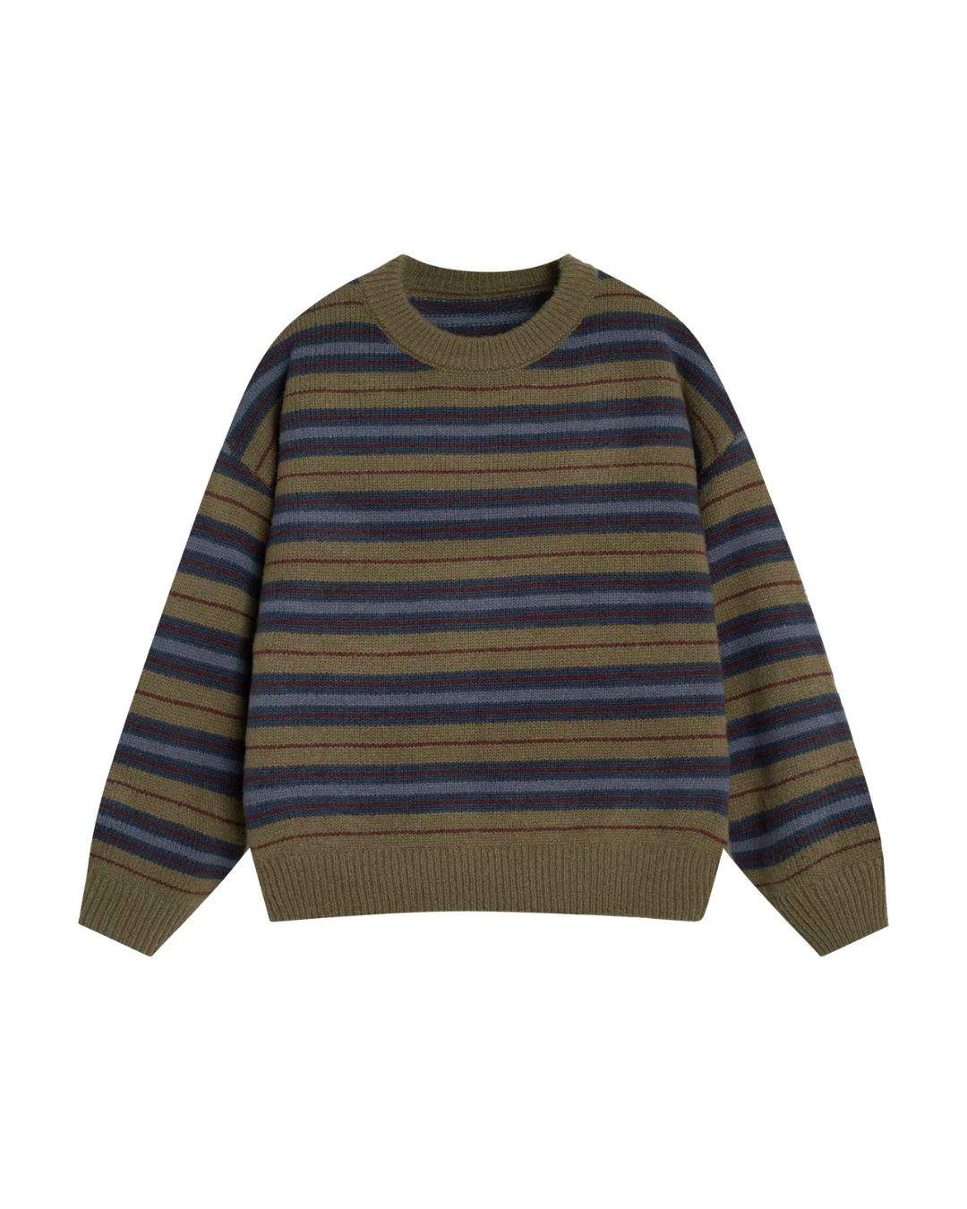 Retro Stripe Crewneck Knit　KN060