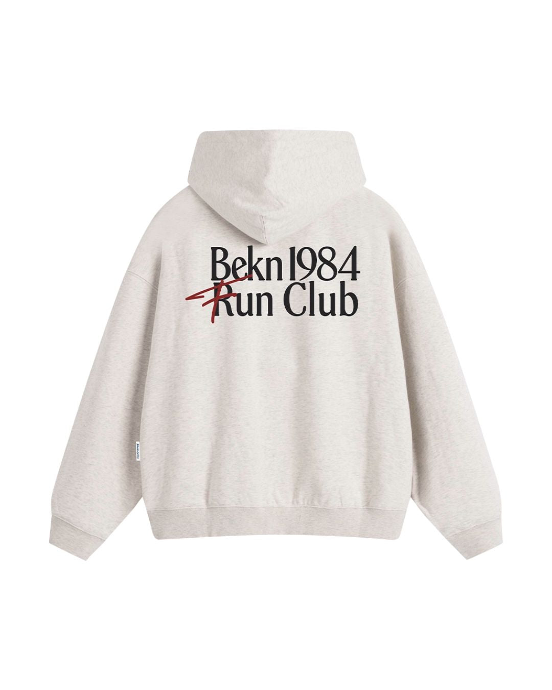 Relaxing Logo Print Hoodie　HD077