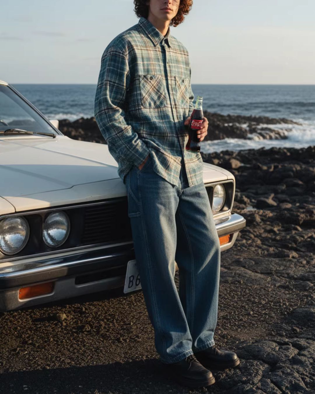 Checked Work Shirt　LS105