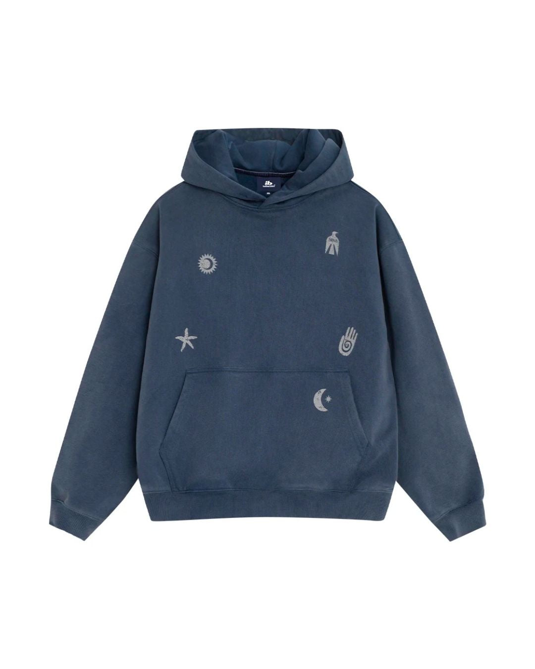 Washed Symbol Hoodie　HD083