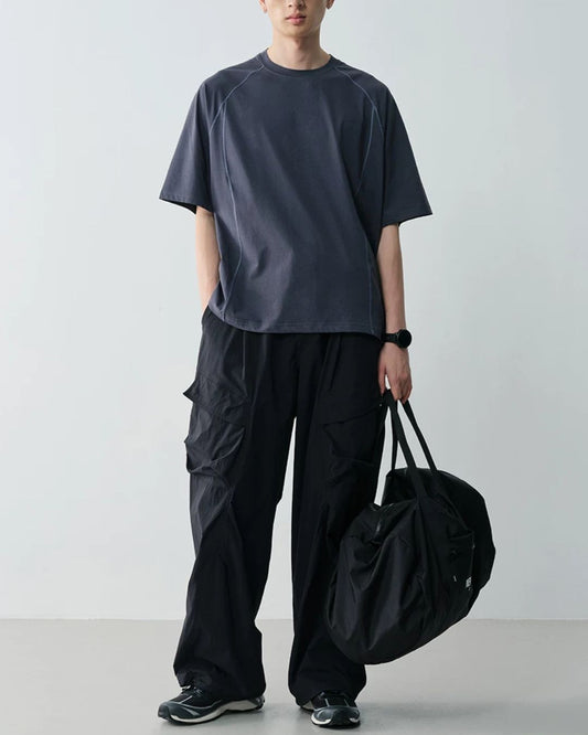 Curved Line Sporty T-Shirt　ST190