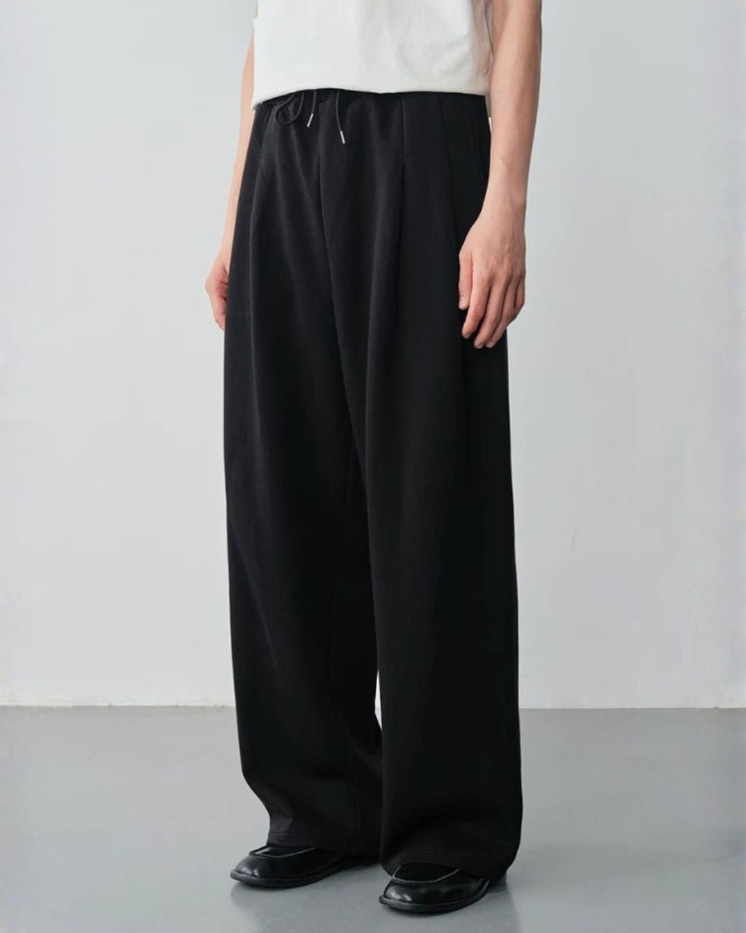 Sweat Tuck Wide Pants　TP030