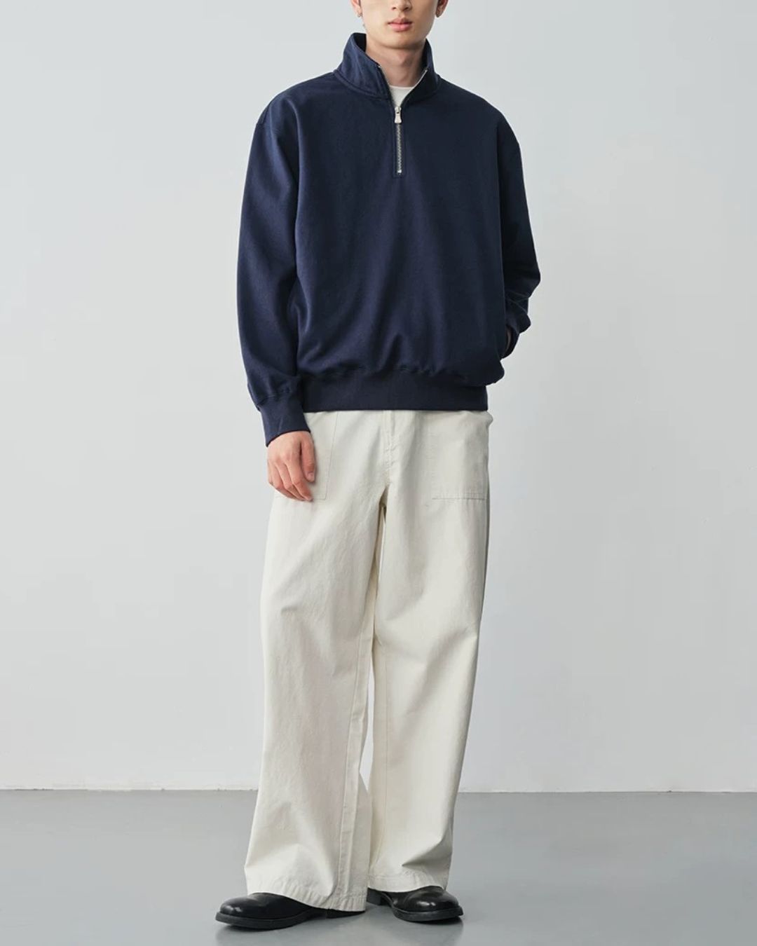 Linen Blend Baker Pants　WP118