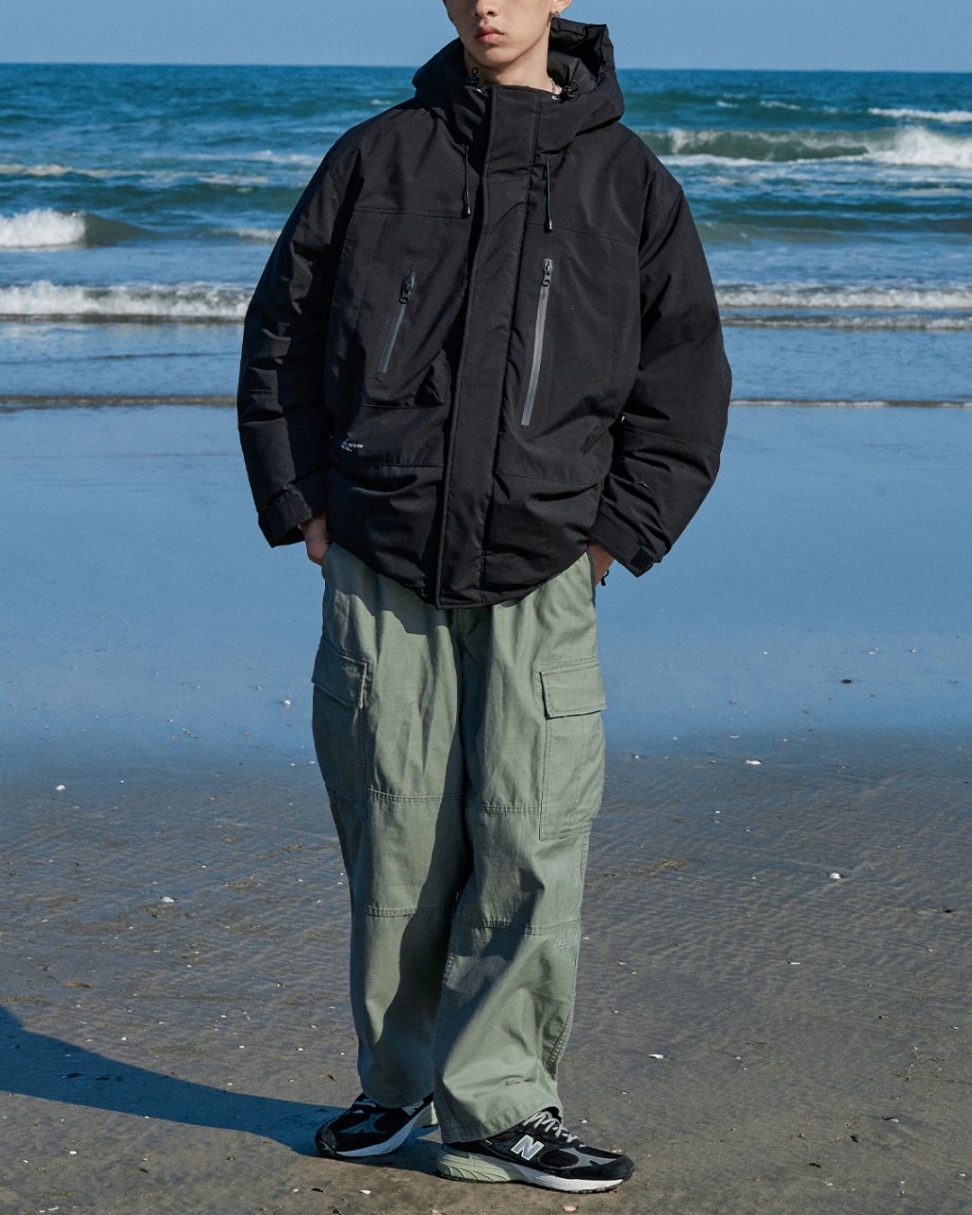 Hooded Work Down Jacket　DW022