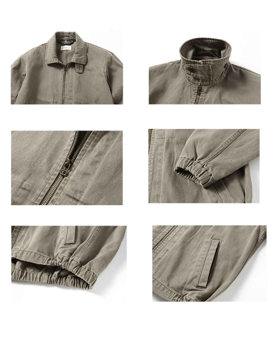 Washed Cotton Work Jacket　JK189