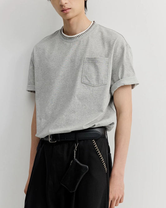 Contrast Stitch Cool T-Shirt　ST223