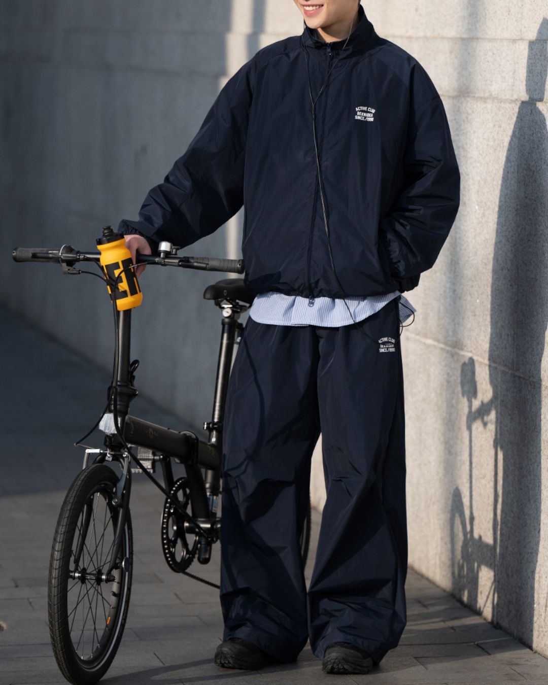 【予約販売】Knee Dart Drawstring Pants　WP094