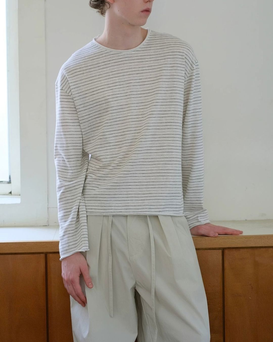 Relaxed Stripe T-Shirt　LT094